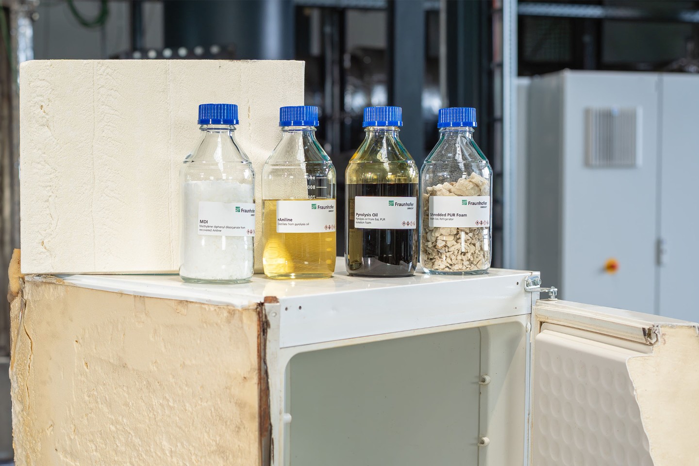 Pyrolyseanlage für Polyurethan-Recycling