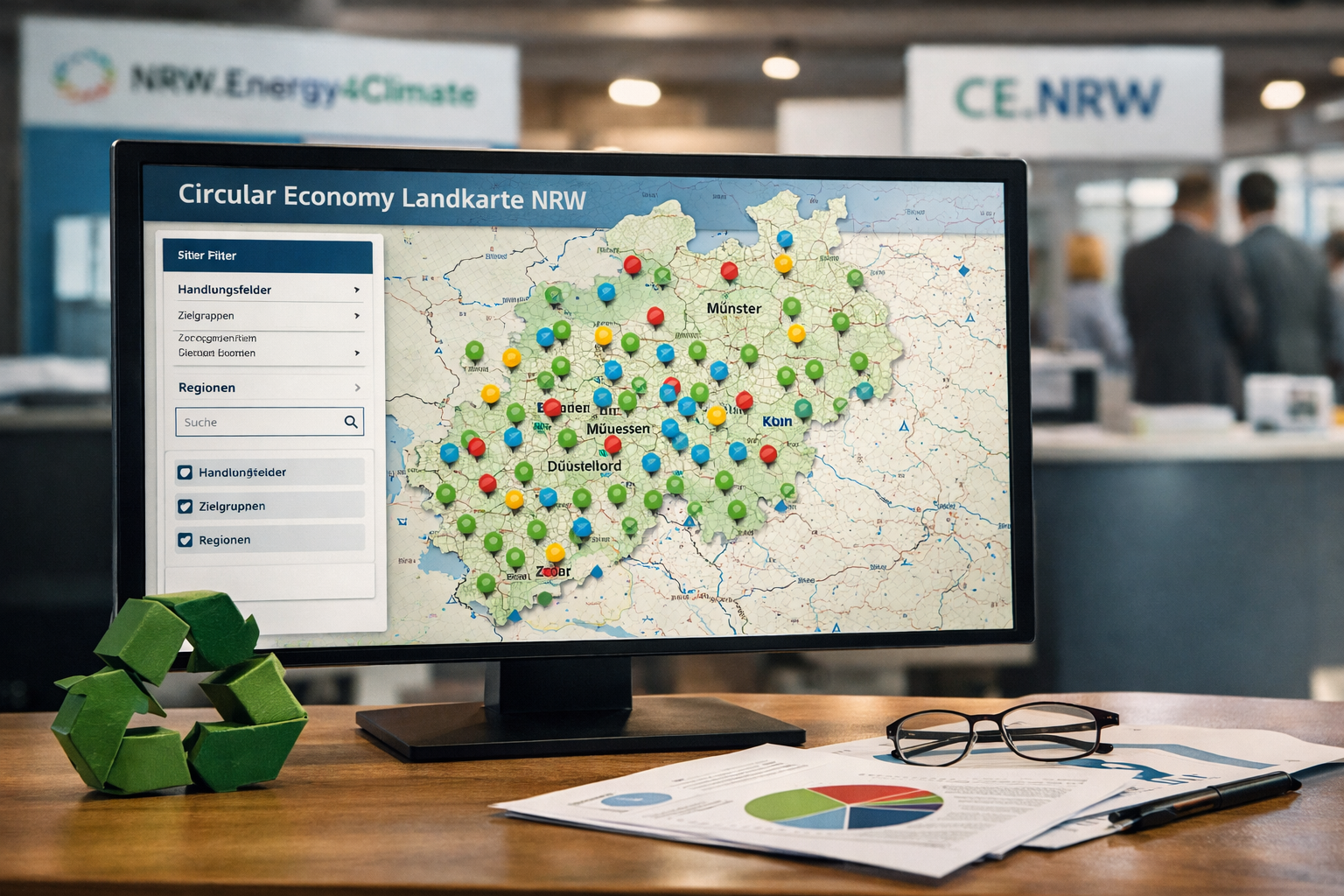 Circular Economy Landkarte NRW