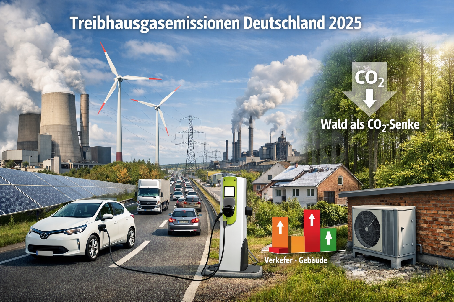 Treibhausgasemissionen Deutschland 2025
