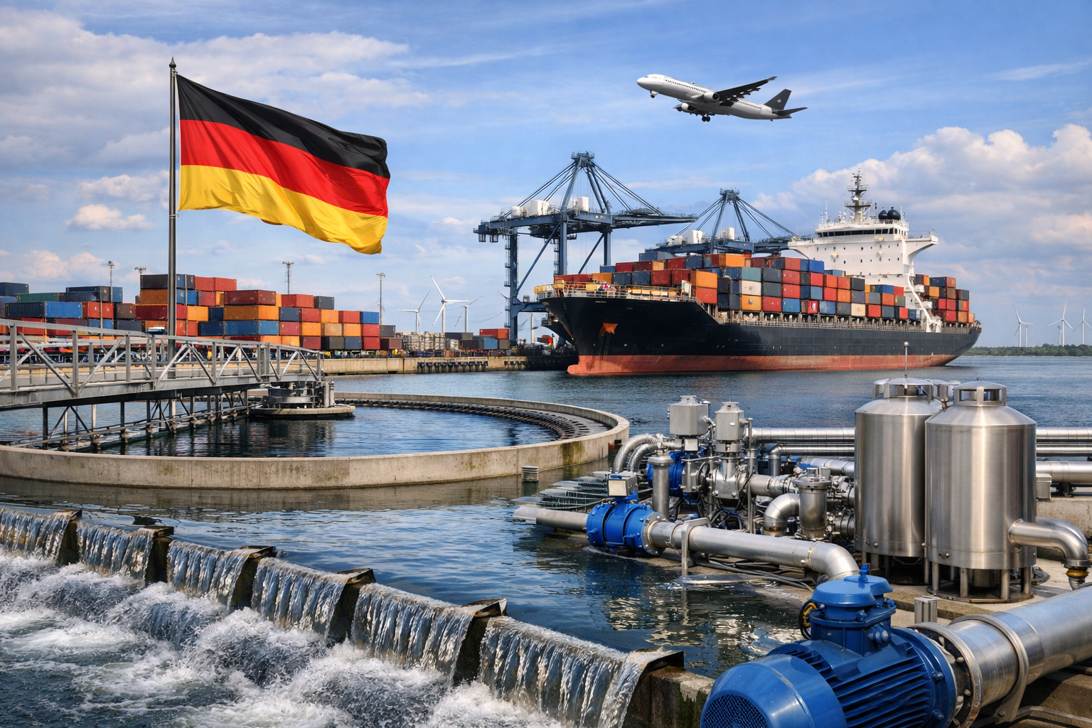 Wassertechnik-Exporte Deutschland