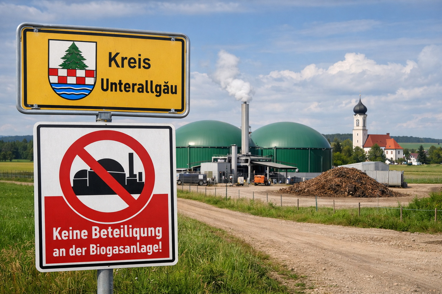 interkommunale Biogasanlage
