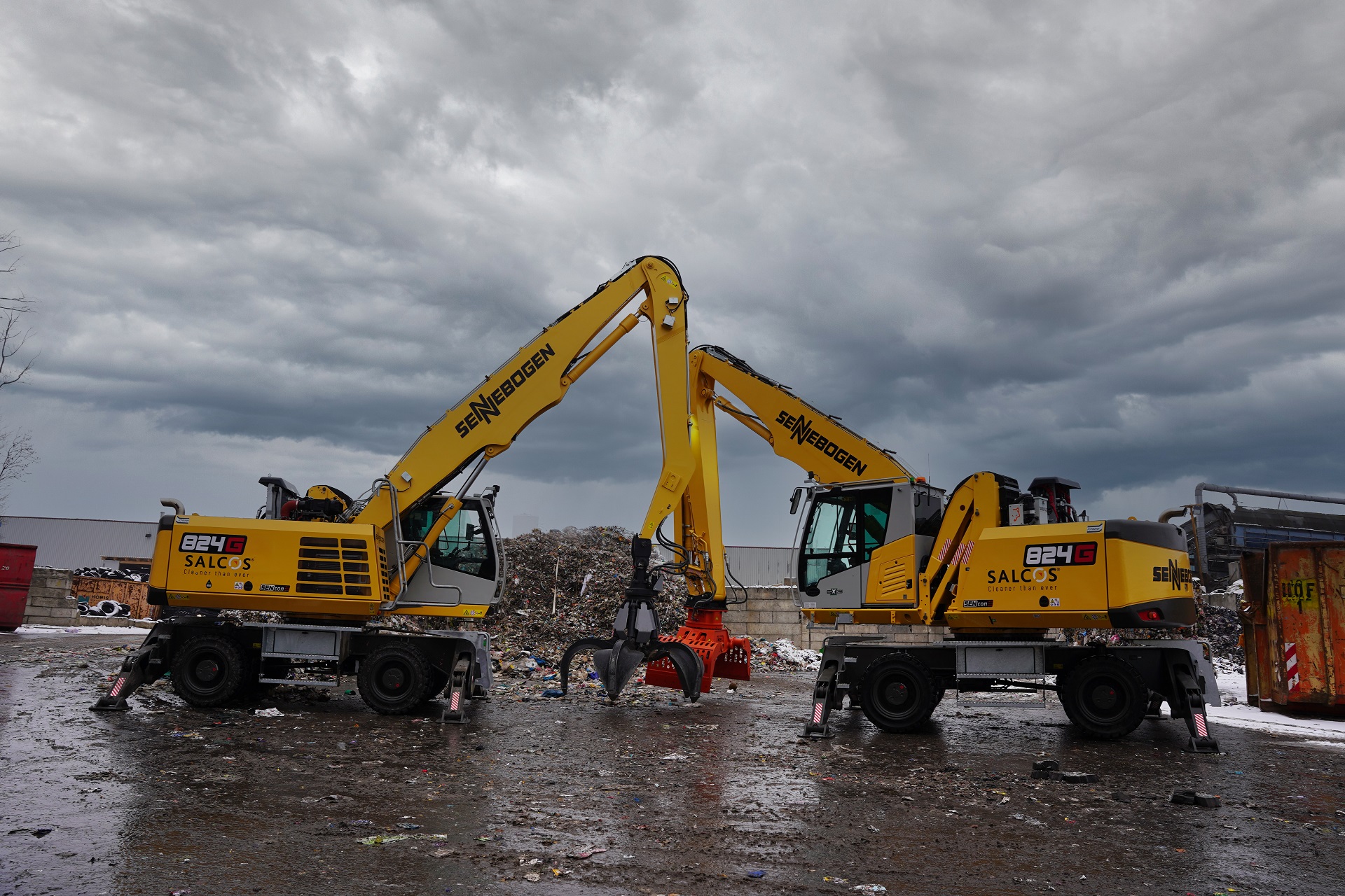 Grüner Stahl für Maschinenflotte