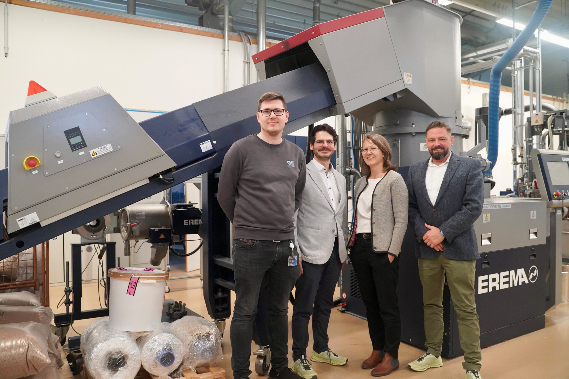 Windelrecycling aus Produktionsabfällen