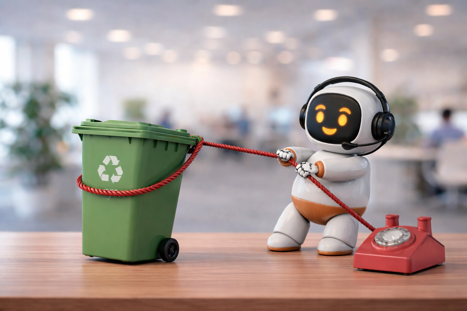 KI-Voicebot Abfallwirtschaft