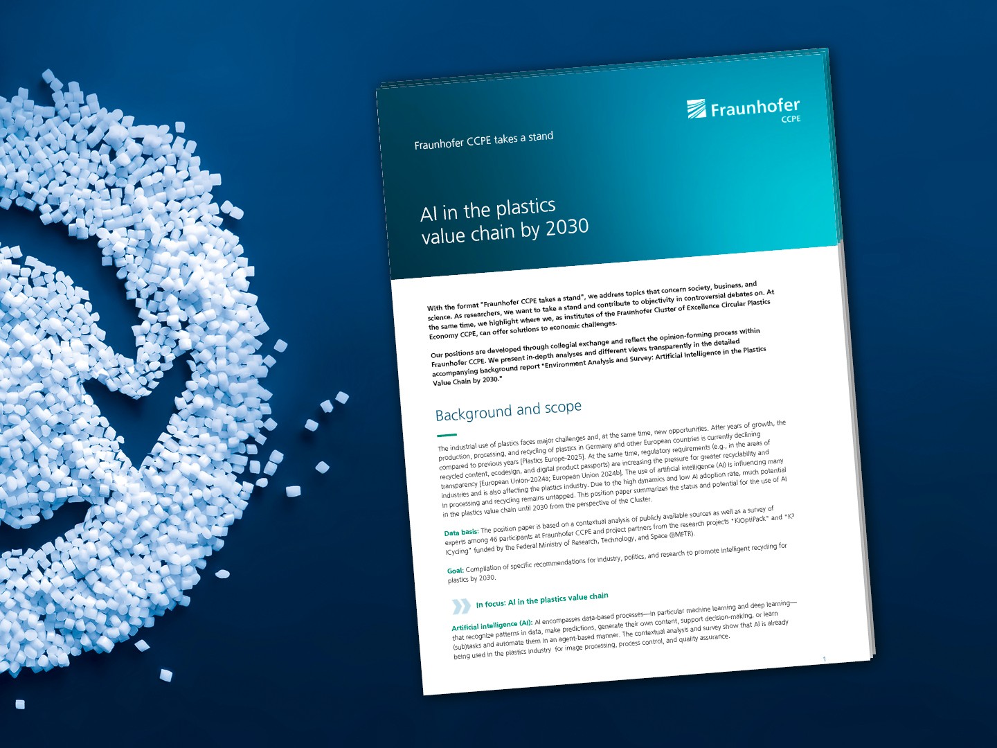 Künstliche Intelligenz Circular Plastics Economy