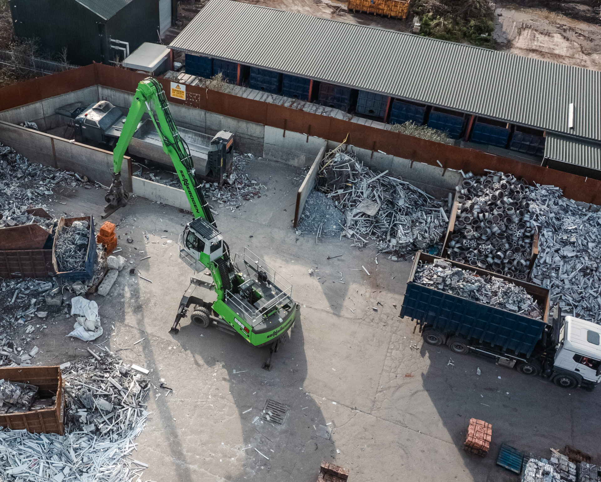 Recycling-Unternehmen spart 30 Prozent der Betriebskosten