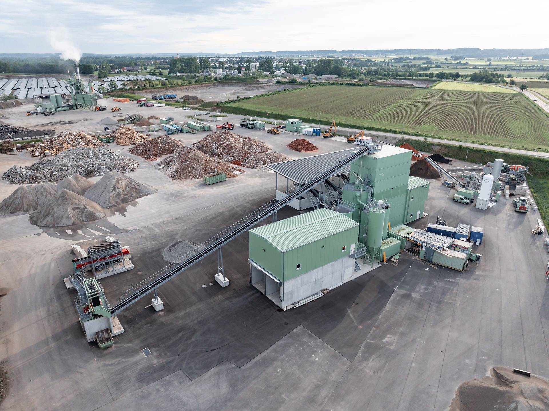 PFAS-Behandlung und Recyclingbaustoffe